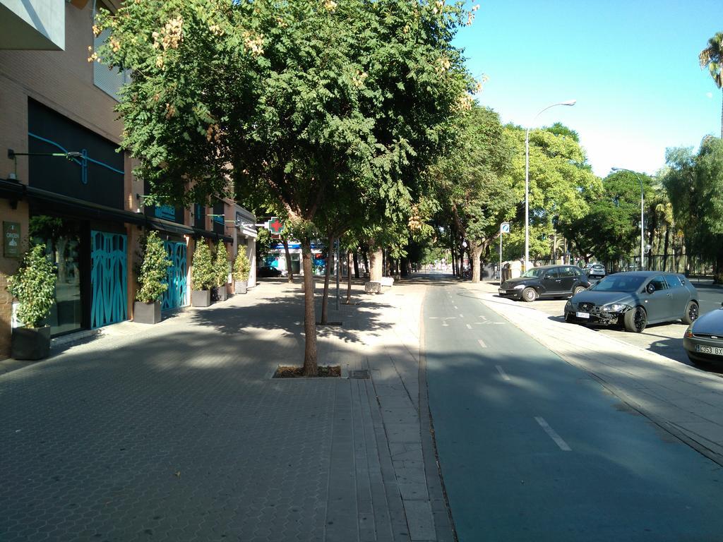 Apartamento Buhaira Sevilla Bagian luar foto